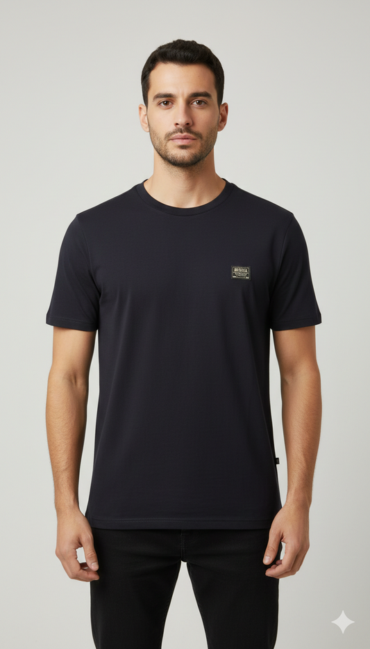 Diesel Premium Pure Cotton T-Shirt - Pitch Black