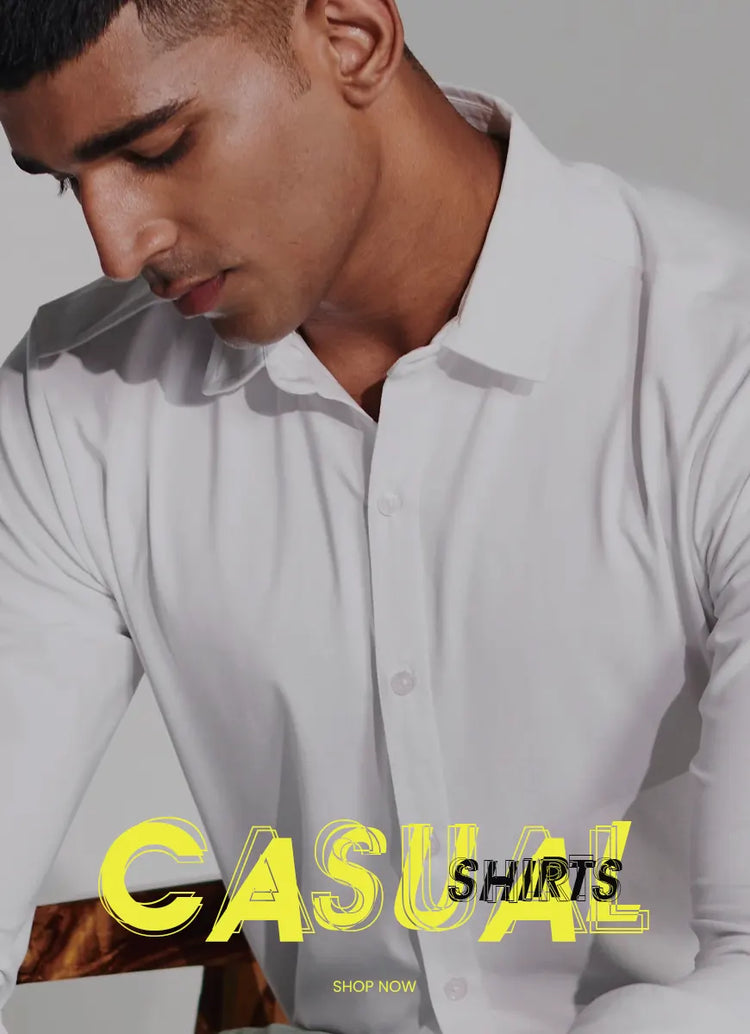 casual shirts for men at casual collection