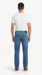 Only & Sons Men’s Classic Denim Jeans – Mid Blue Wash