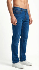 Superdry Slim Fit Jeans in Authentic Mid Indigo