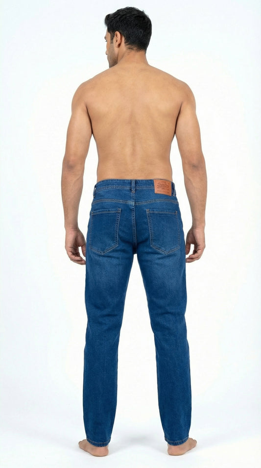 Superdry Slim Fit Jeans in Classic Royal Blue