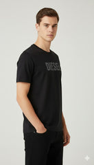 Diesel Authentic Classic Cotton Tee - Black