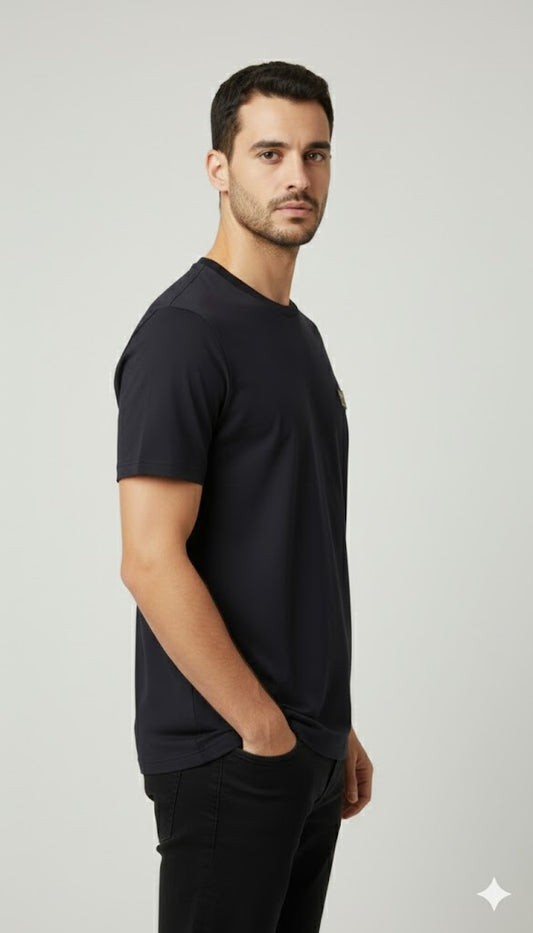 Diesel Premium Pure Cotton T-Shirt - Pitch Black