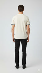 Diesel Lateral Branding Prime Tee – Beige