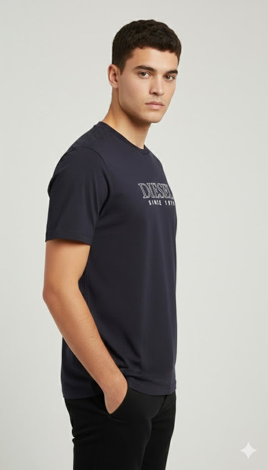 Diesel Premium Pure Cotton T-Shirt - Charcoal Grey